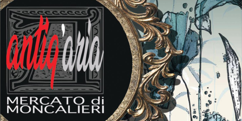 Locandina Mercato Antiqaria Moncalieri